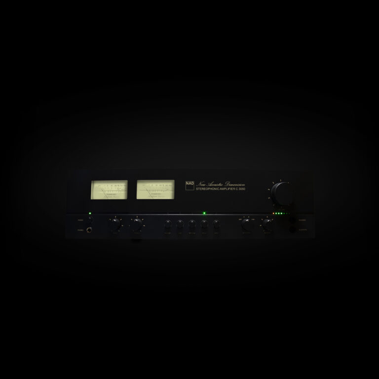 NAD C 3050 Front - PRE PRODUCTION - on black for web