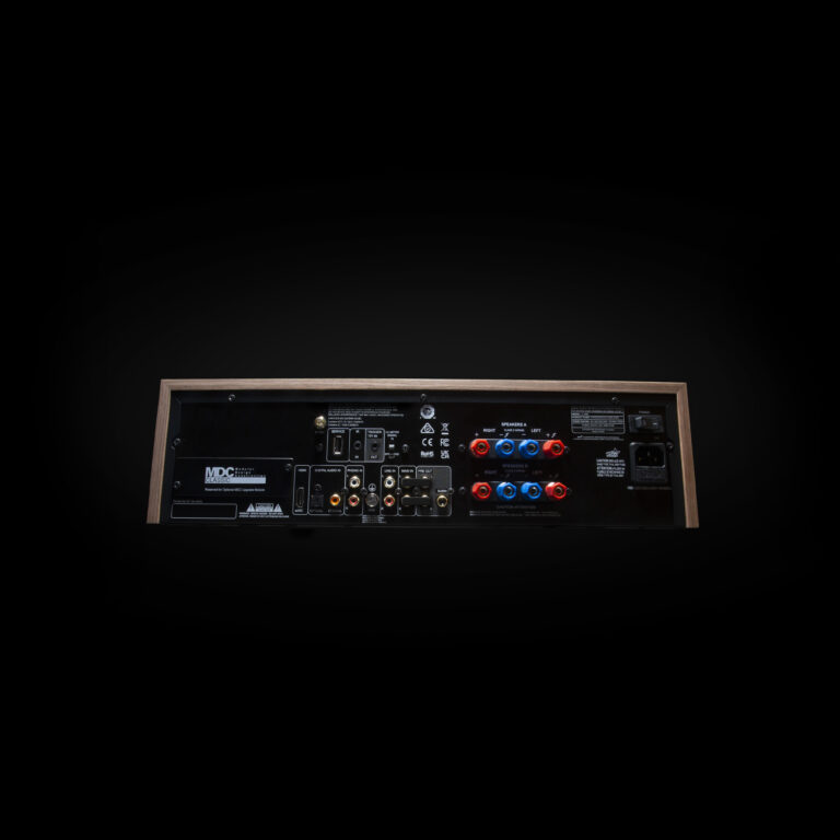 NAD C 3050 Rear - PRE PRODUCTION - on black for web